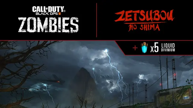 Call of Duty Black Ops III - Zetsubou No Shima Zombies Map (PS4)