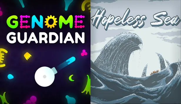 𧬠Genome Guardian Γ Hopeless Sea π: Roguelike Shooters