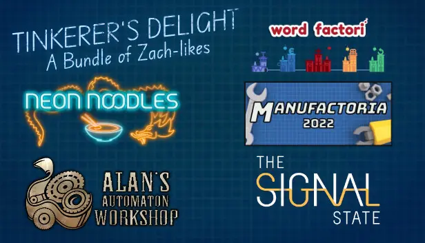 Tinkerer's Delight - A Bundle of Zach-likes