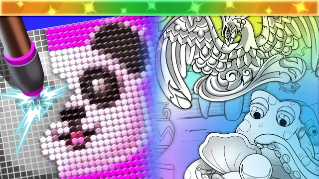 Diamond Painting ASMR & Coloring Book: Art Bundle - PS4