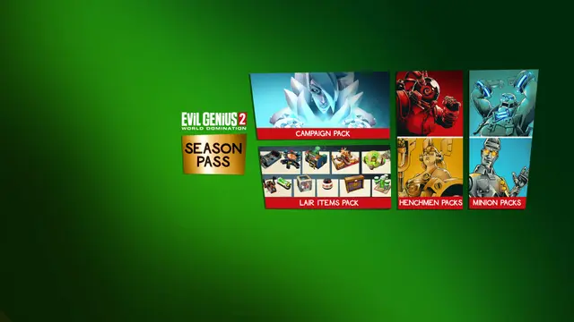 Evil Genius 2: Season Pass (PS4 & PS5)