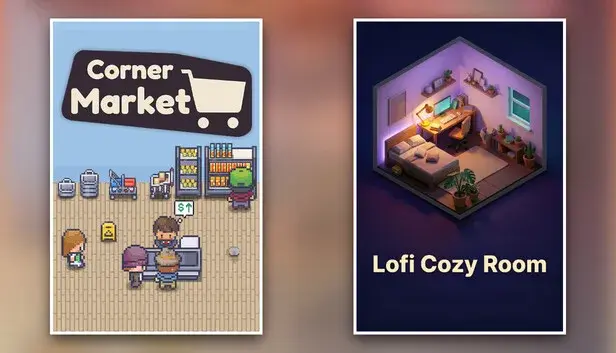 Corner Market & Lofi Cozy Room