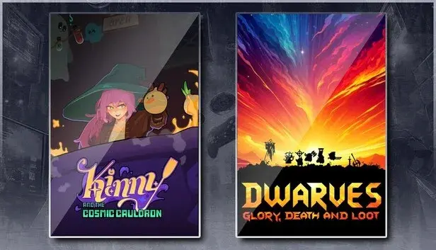 Kinny and the Cosmic Cauldron & Dwarves: Glory, Death and Loot