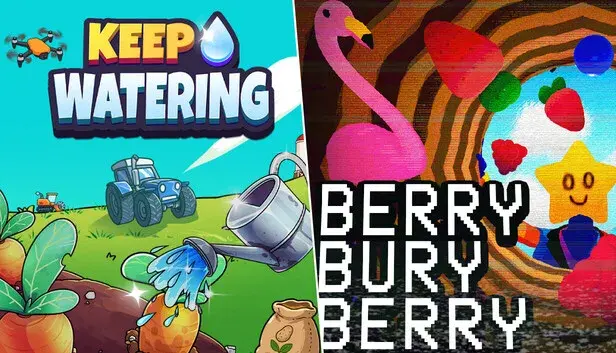 Keep Watering + Berry Bury Berry