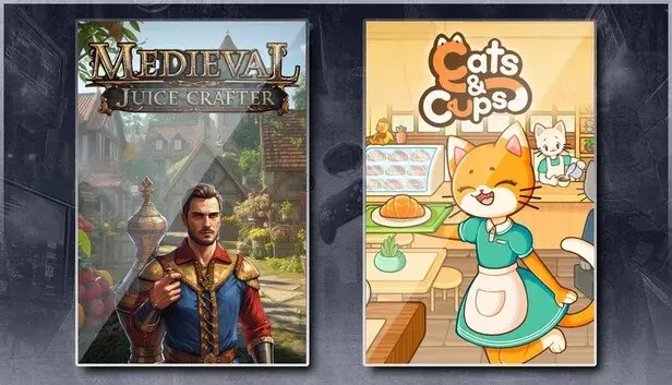Medieval Juice Crafter & Cats & Cups