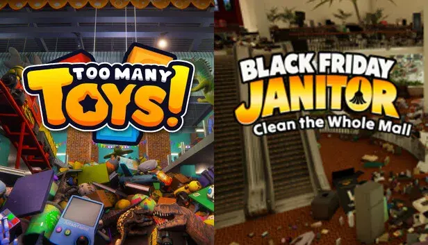 Too Many Toys! x Black Friday Janitor