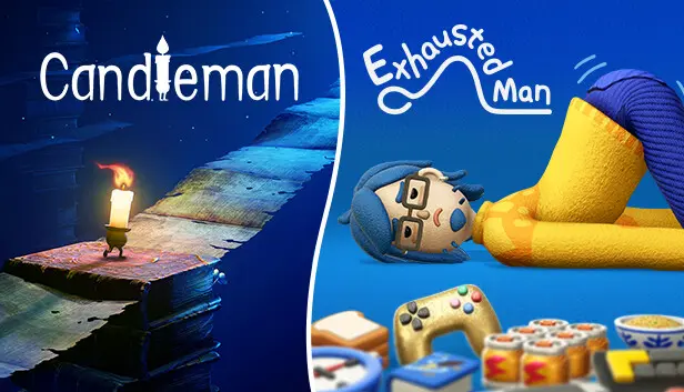Exhausted Man and Candleman Game Bundle