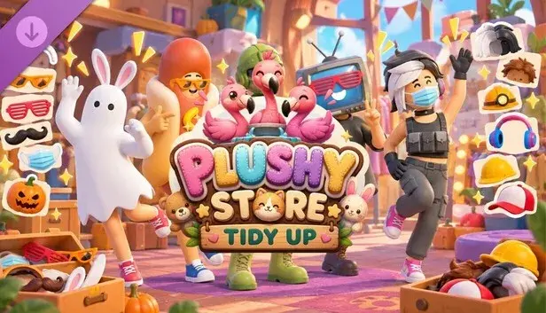 Plushy Store Tidy Up - FREE character customization pack