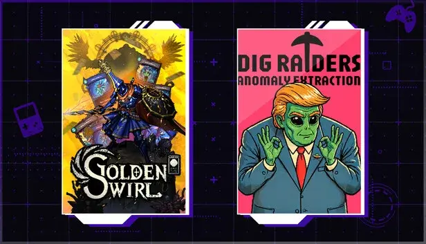 DIG Raiders X Golden Swirl