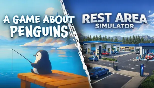Penguins x Rest Area Simulator