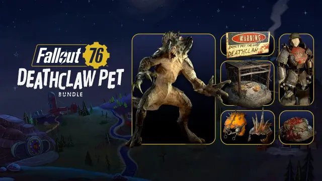 Fallout 76: Deathclaw Pet Bundle - PS4