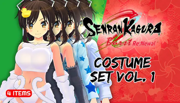 SENRAN KAGURA Burst Re:Newal - Costume Set Vol. 1