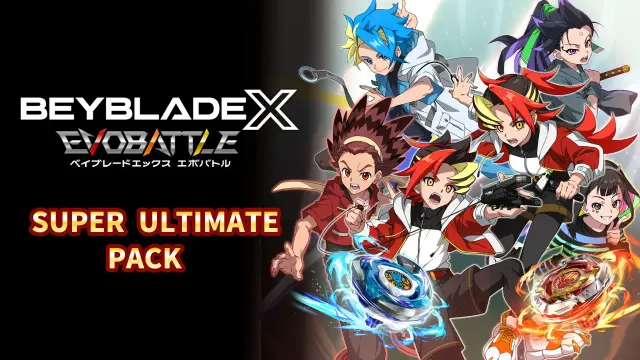 BEYBLADE X EVOBATTLE SUPER ULTIMATE PACK - Switch