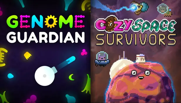 🦠 Genome Guardian × Cozy Space Survivors 🍩