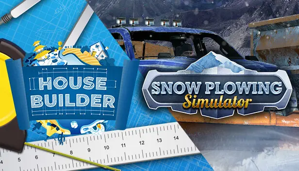 Snow Plowing the House