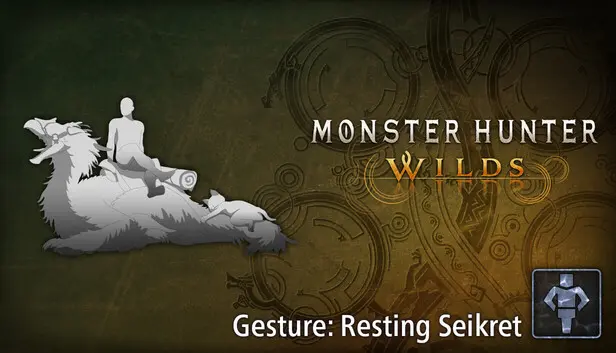 Monster Hunter Wilds - Gesture: Resting Seikret