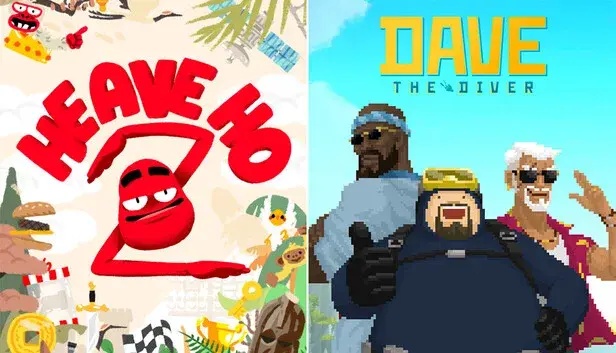 Heave Ho 2 x DAVE THE DIVER