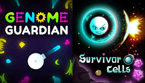 Microscopic Roguelites: 🧬 Genome Guardian × Survivor Cells ðŸ¦