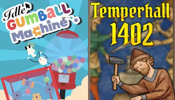 Idle Gumball Machine x Temperhall 1402