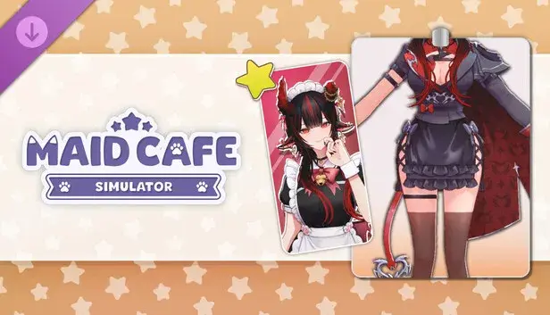 Maid Cafe Simulator: Dark Crimson Cloak (Jennie)