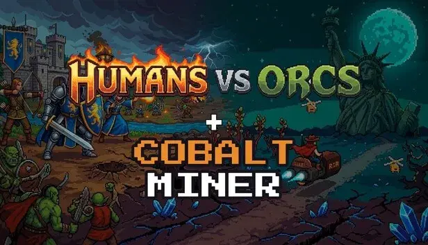 Cobalt Miner and Humans