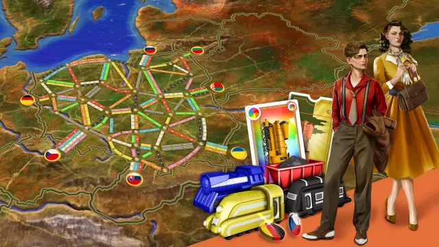 Ticket to Ride: Poland Expansion - PS4