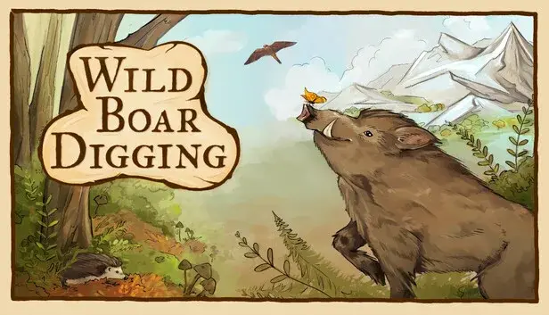 Wild Boar Digging