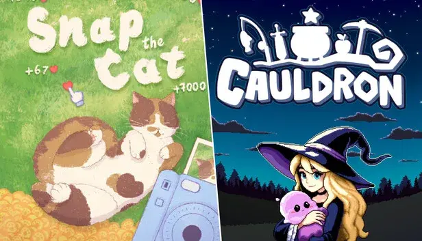 Snap the Cat + Cauldron