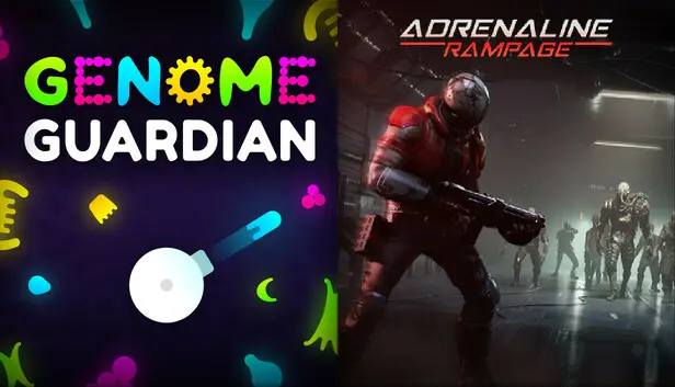 𧬠Genome Guardian Γ Adrenaline Rampage π§ββοΈ: Roguelike Shooters