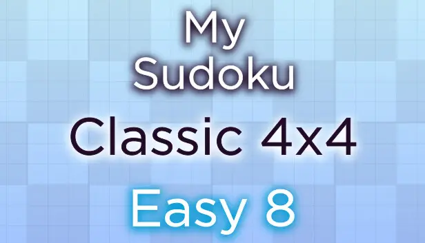 My Sudoku - Classic 4x4 Easy 8