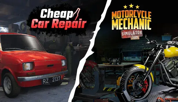 Cheap Car Repair and Motorcycle Mechanic Simulator