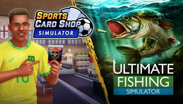 Sports Card Shop Simulator x Ultimate Fishing Simulator