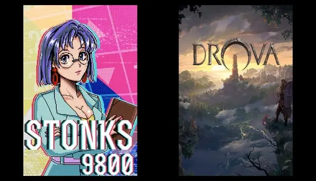 STONKS-9800: Stock Market Simulator & Drova - Forsaken Kin