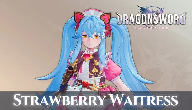 DragonSword : Awakening - Costume : Wild Strawberry Waitress