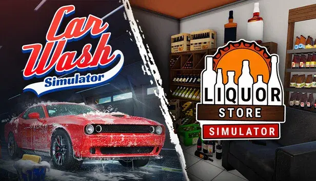 Car Wash Simulator x Liquor Store Simulator