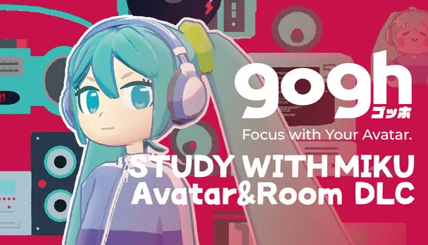 gogh: Focus with Your Avatar – STUDY WITH MIKU Avatar&Room DLC