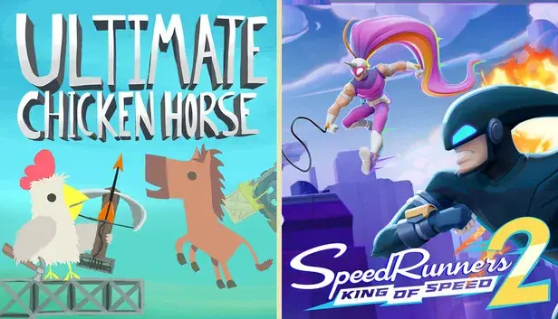 SpeedRunners 2 x Ultimate Chicken Horse