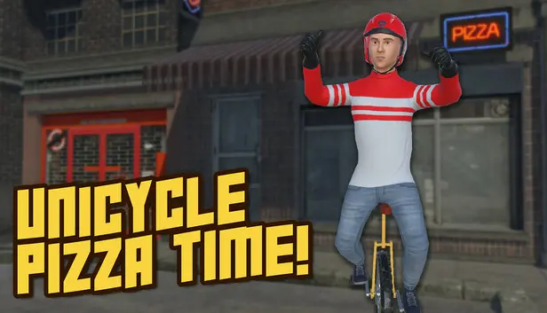 Unicycle Pizza Time!