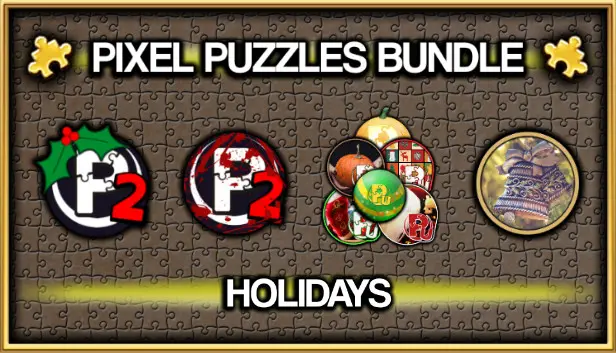 Pixel Puzzles Jigsaw Bundle: Holidays