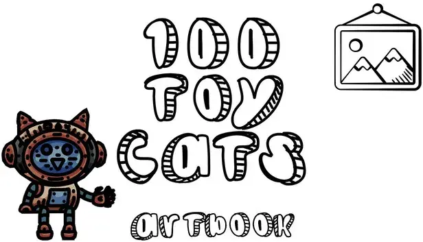100 Toy Cats - Artbook