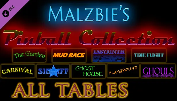 Malzbies Pinball Collection - All tables at once