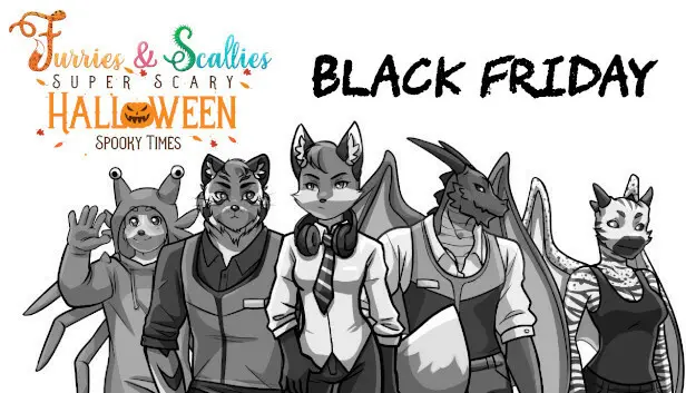 Furries & Scalies: Super Scary Halloween Spooky Times: Black Friday