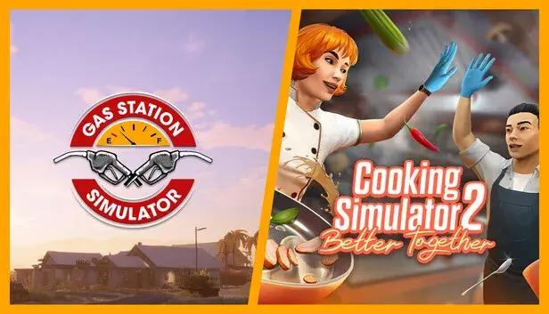 Gas Station & Cooking Simulator 2