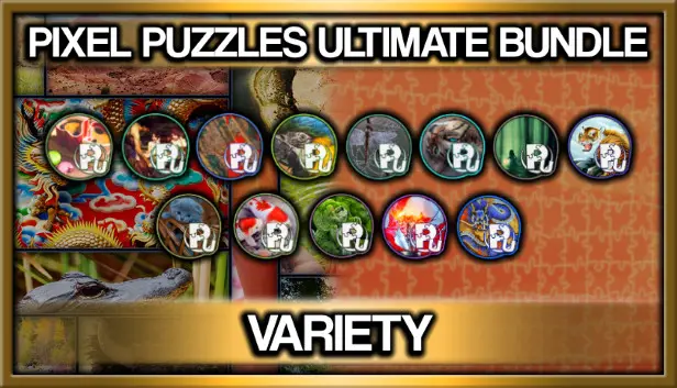 Pixel Puzzles Ultimate Jigsaw Bundle: Variety