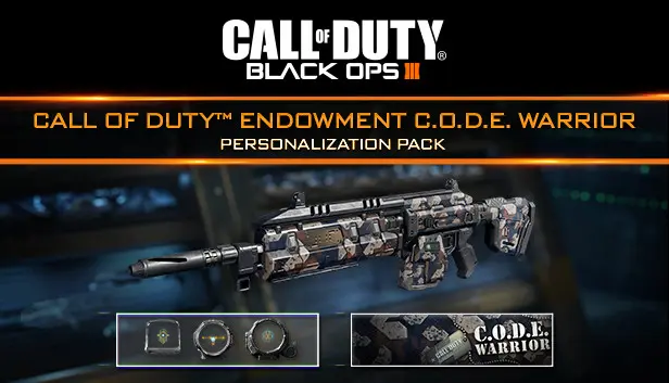 Call of Duty: Black Ops III - CODE Warriors Personalization Pack