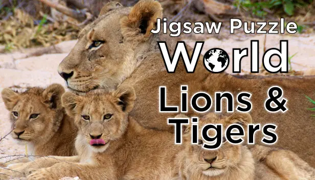 Jigsaw Puzzle World - Lions & Tigers