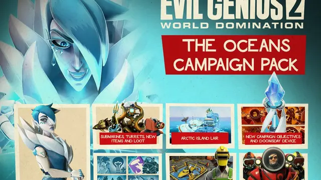 Evil Genius 2: Oceans Campaign Pack (PS4 & PS5)