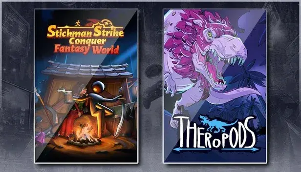 Stickman Strikes: Conquer Fantasy World & Theropods