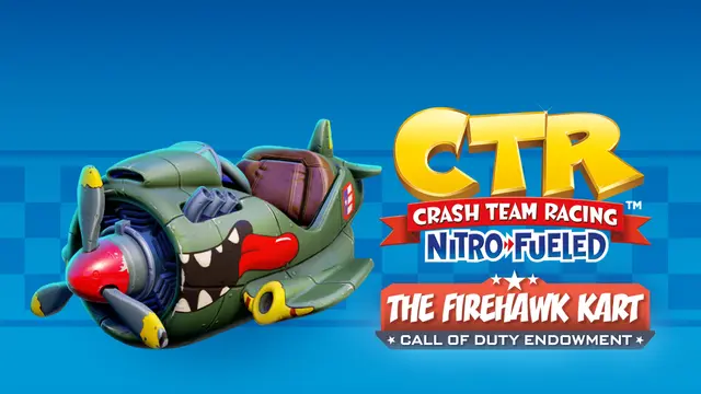 Crash Team Racing Nitro-Fueled - The Firehawk Kart (PS4)