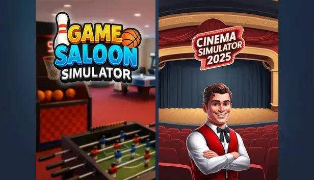 Game Saloon Simulator & Cinema Simulator 2025